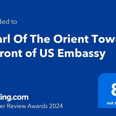 Ferienwohnung Pearl Of The Orient Tower, In Front Of Us Embassy Manila Exterior foto