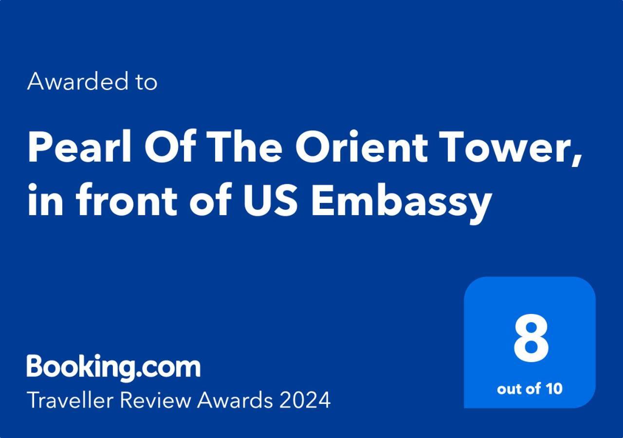 Ferienwohnung Pearl Of The Orient Tower, In Front Of Us Embassy Manila Exterior foto